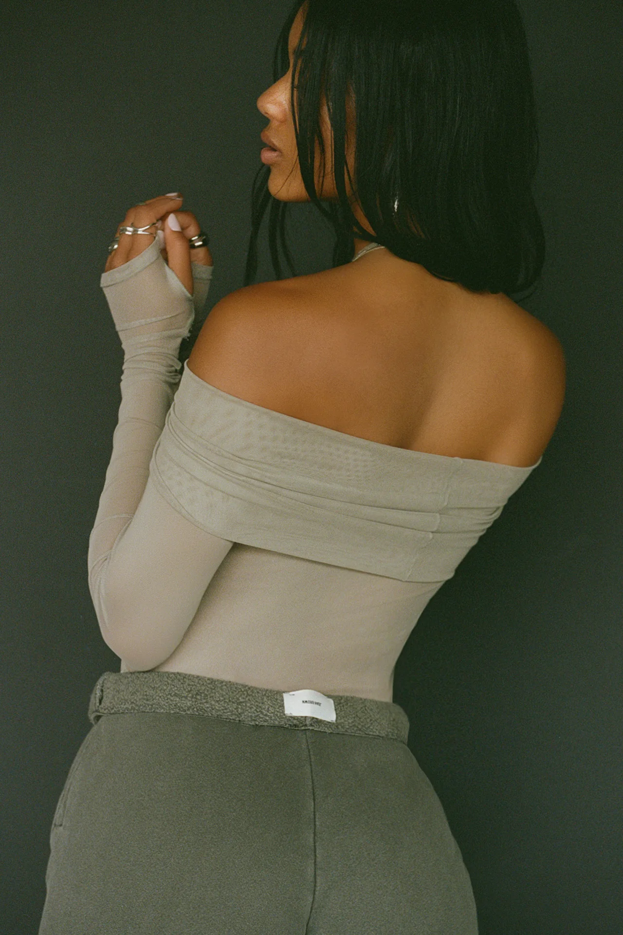 Off The Shoulder Long Sleeve - Image 3