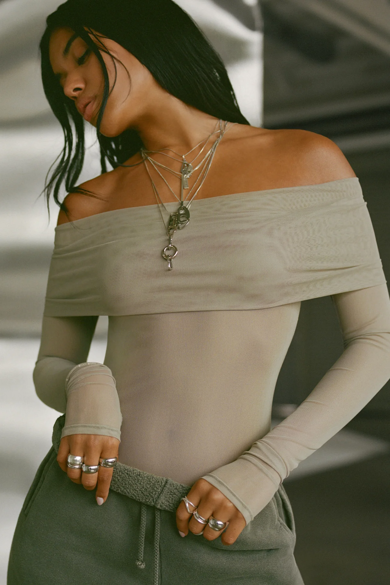 Off The Shoulder Long Sleeve - Image 5