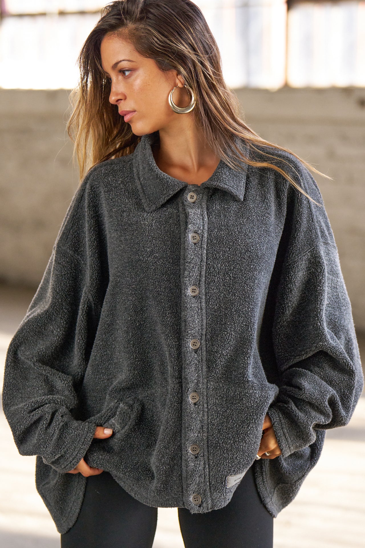 Relaxed Shirt Jacket - Image 6