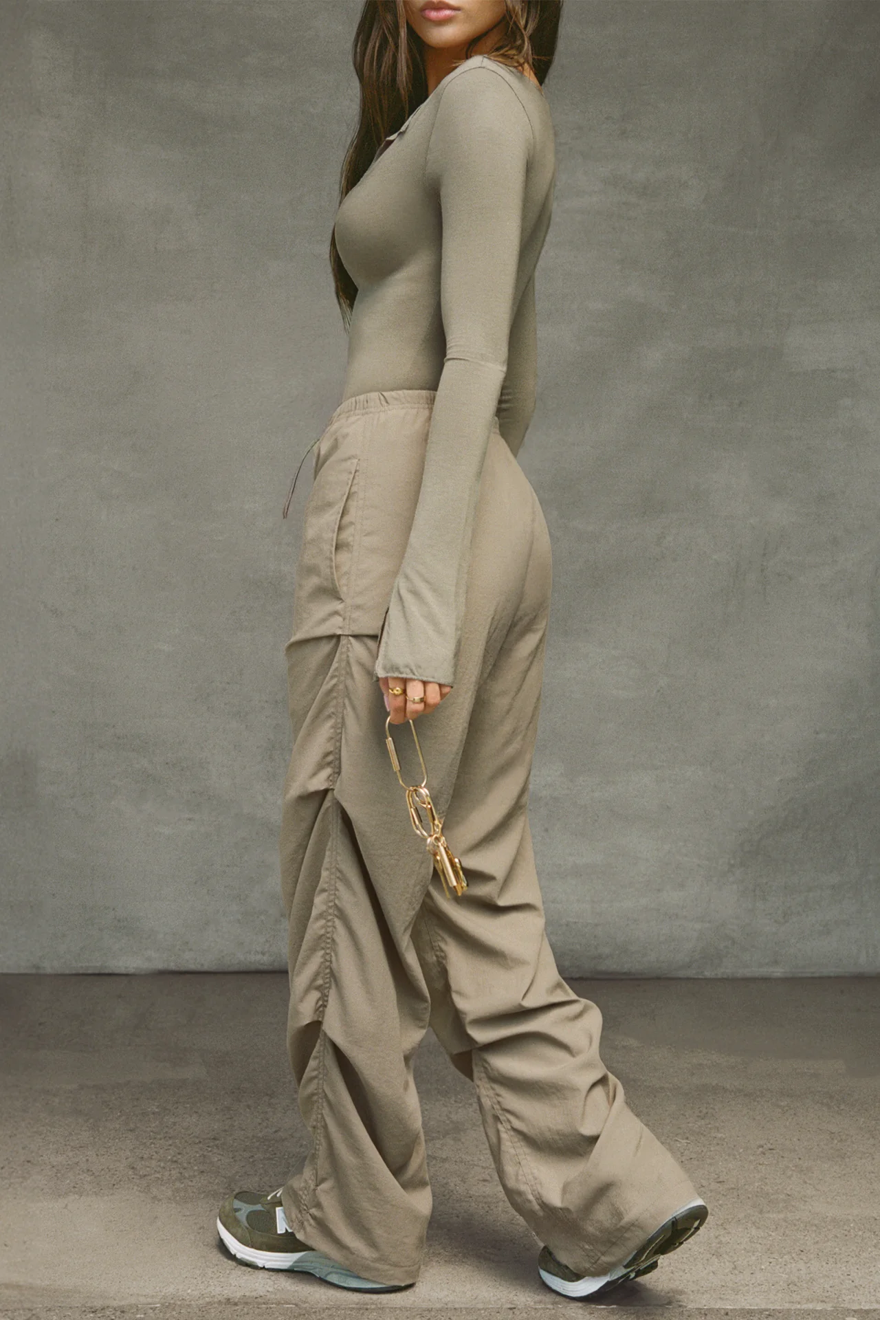 Ruched Track Pant - Image 4