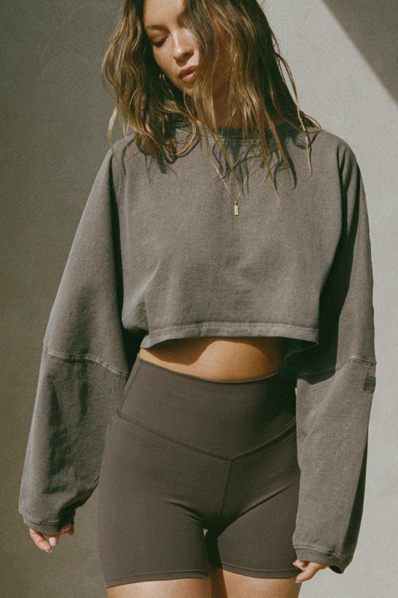 Slouchy Crop Long Sleeve - Image 6