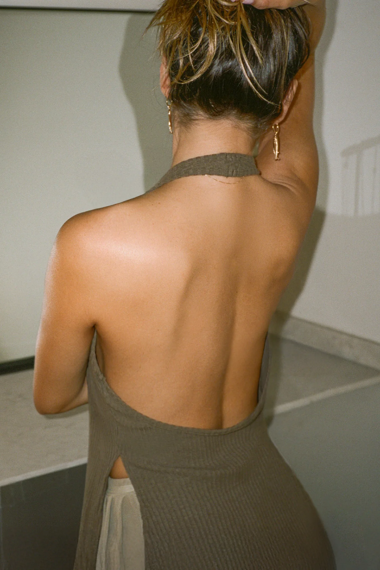 Split Front Halter Tank - Image 7
